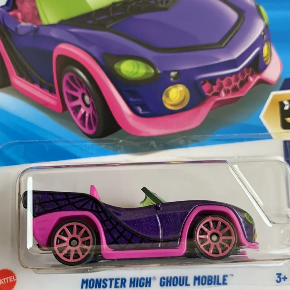 Hot Wheels Monster High Ghoul Mobile HW Screen Time Hotwheels Purple Car 2025 🆕